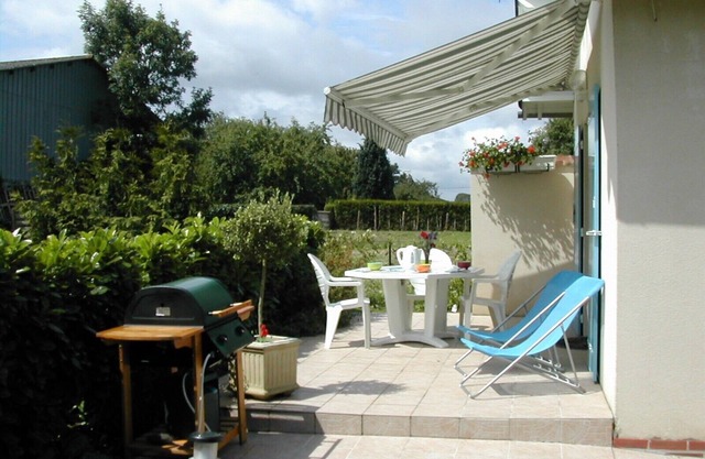 House with enclosed garden in village near dieppe