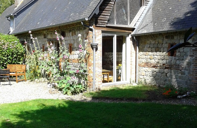 House with large garden in a small typical vilage