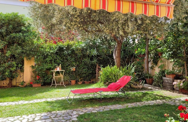 House with private garden
