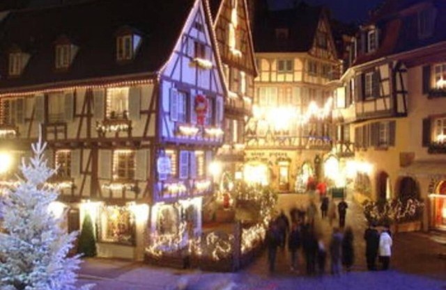 In the heart of Alsace, quiet in a rural village.