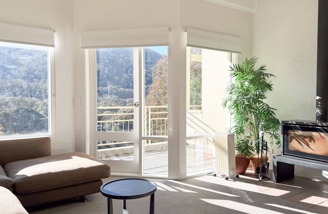 Inala 1 has two bedrooms plus a loft and fantastic views of the mountains.