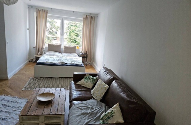 Industrial chic main station reachable on foot