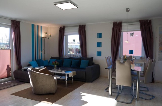 Inselblume 22 - Vacation house with garden and dog in Landkirchen