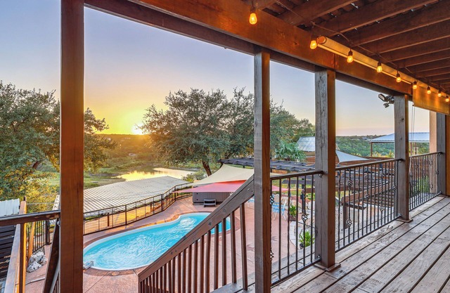 Italian-Styled Home w/Lake Views & Private Pool