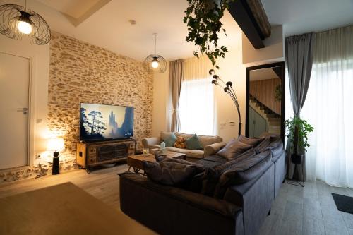 Jolie maison dans la forêt