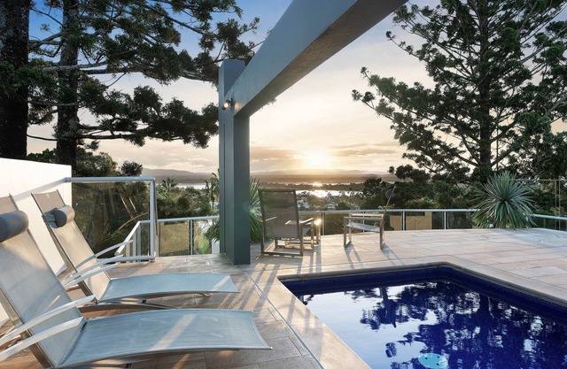 June - Noosa Heads - An exquisite three-level top-floor penthouse in Noosa Heads.
