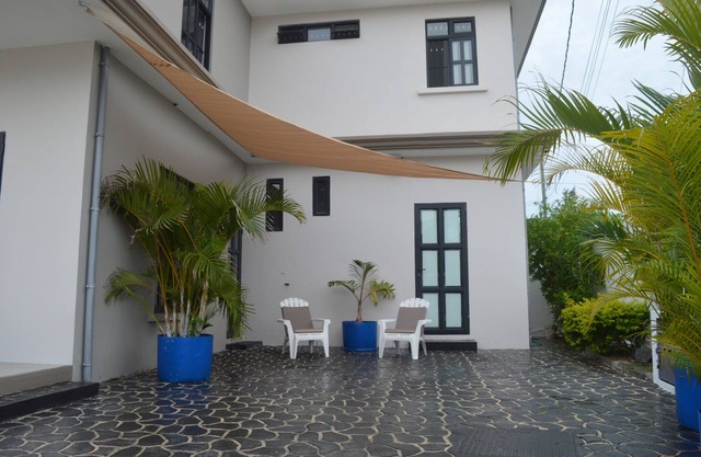 Just 5 minutes walk to the beach, supermarket and restaurants.