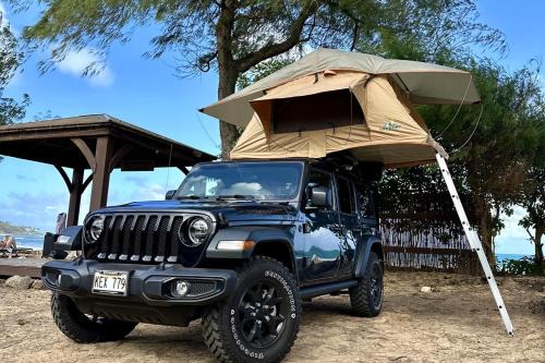 Kauai Explorer Camp with Rooftop Tent Adventure Comfort Gear-Included
