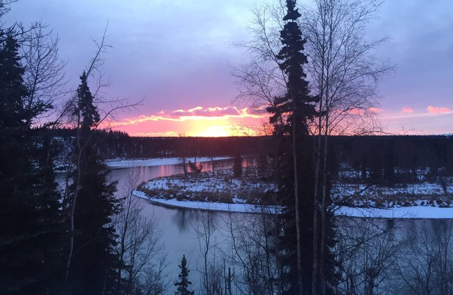 Kenai River Unit overlooking the Kenai River