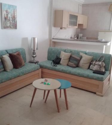 L'appartement bleu de la Marsa