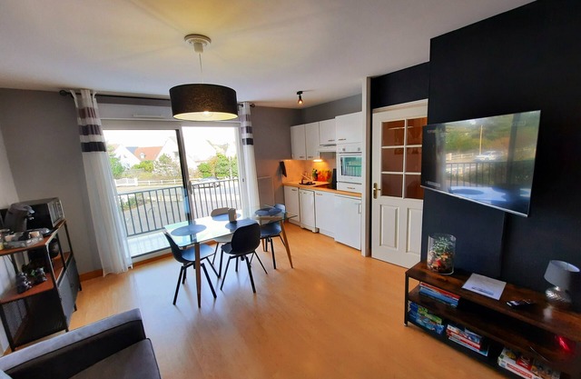 l'Art de l'eau beach studio on private property