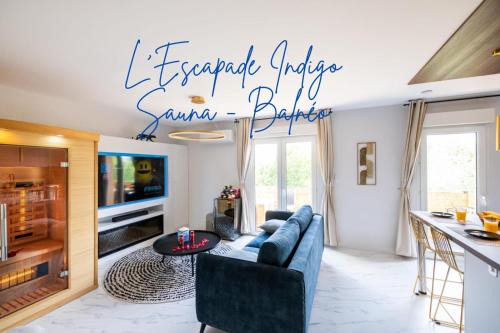L'Escapade Indigo - Balnéo - Sauna