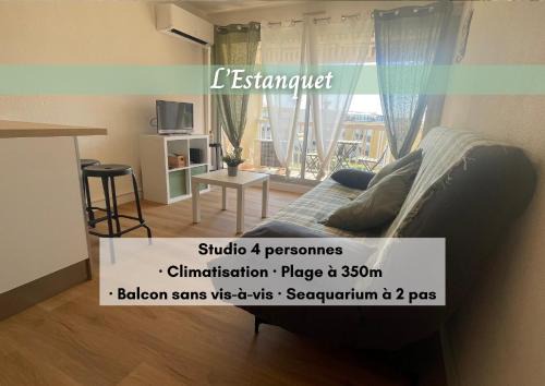 L'ESTANQUET - CLIM - Balcon - Plage - Grau-du-Roi
