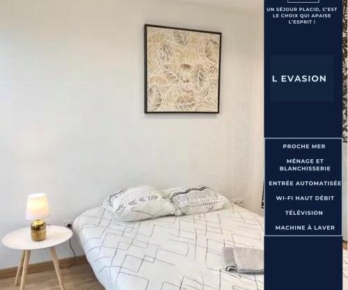 L Evasion - Appartement Plage - TV HD - WIFI FIBRE