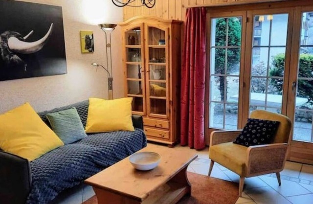 L'Herensarde, apartment with terrace and garage