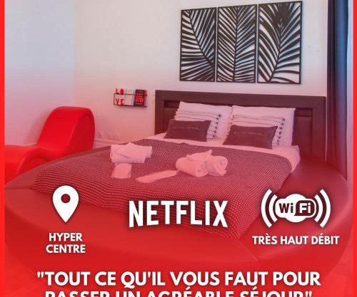 L'Hyper Centre - Netflix & Wifi - Literie Haut de Gamme - check-in 24H24 - GoodMarning