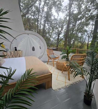 La bulle perchée de Chantilly