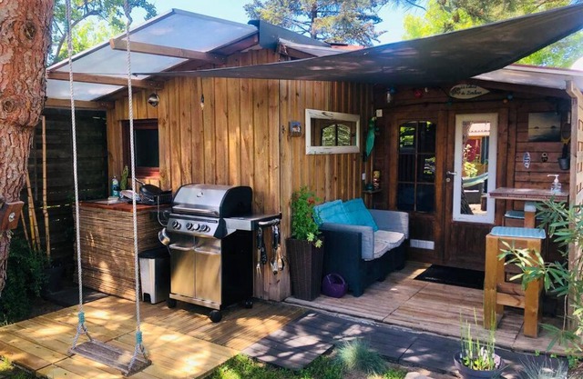 La cabane de Carol au coeur du bassin d'Arcachon