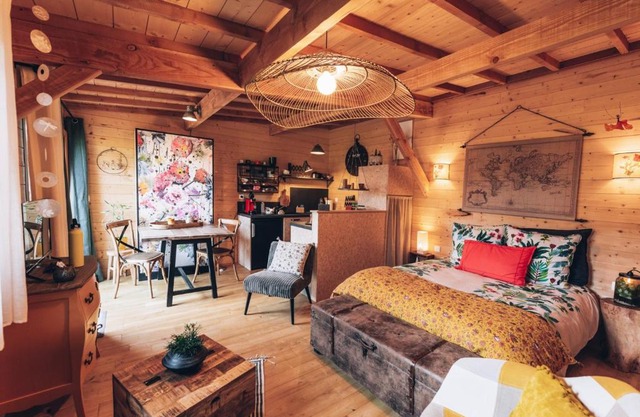 La cabane du bon chemin ,spa