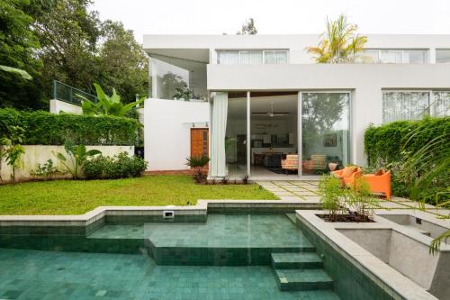 La Meira 3BHK Villas in Assagao with Private Pool, Garden, Caretaker, Kitchen & Security