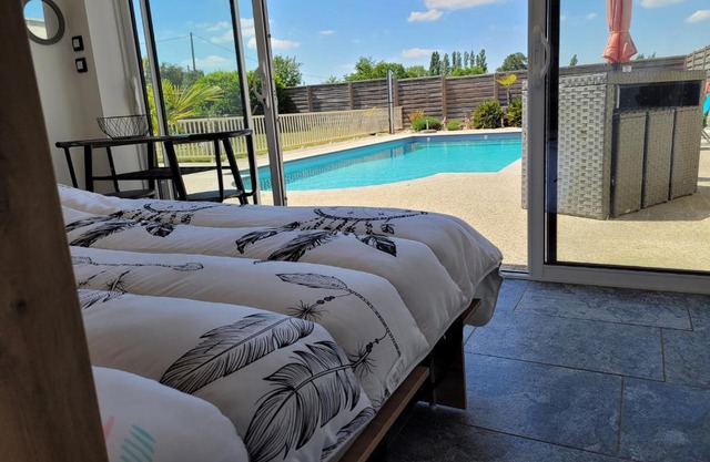 La pool house