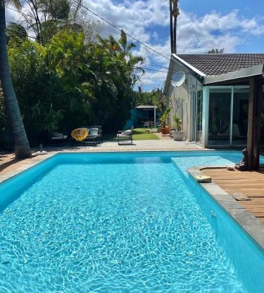 La villa de Claude, charmante villa créole Etang Salé les Bains