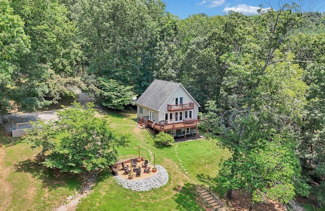 Lakefront 3BR Home with Dock, Fire Pit, Lawn Games, and Game Room