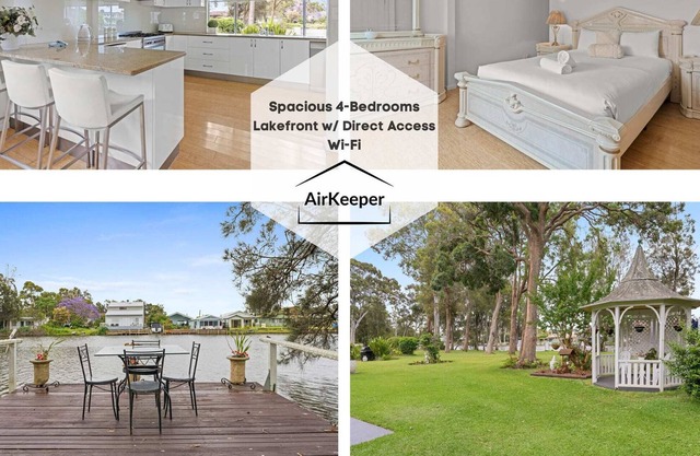 Lakefront home w/ direct access to Ourimbah Creek