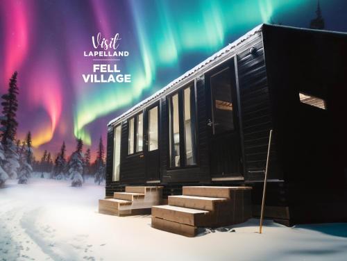 Landscape Cottages - Fell Village XL with a Mountain View, Fireplace, Sauna, Kitchen