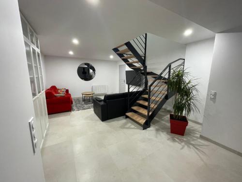 Large 85 m2 duplex apartment