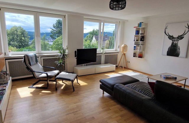 Large and quiet apartment with mountain views in historic Gengenbach
