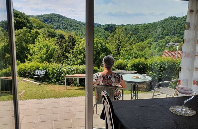Large non-smoking apartment in a quiet location overlooking the Forest Region