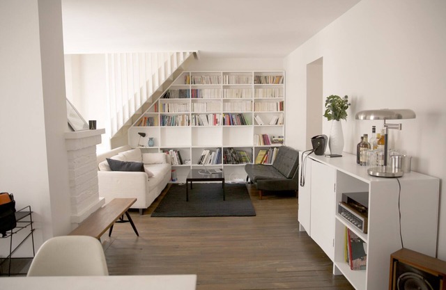 Large, quiet duplex near the Seine, Parc André Citroën, Eiffel Tower and public transport