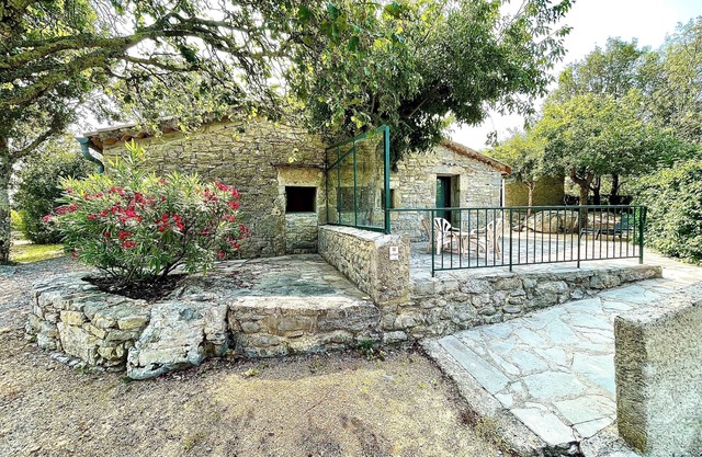 Large stone cottage, swimming pools, playgrounds, tennis courts