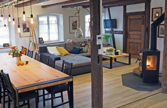 Le 128, duplex alsacien 10 personnes, piscine