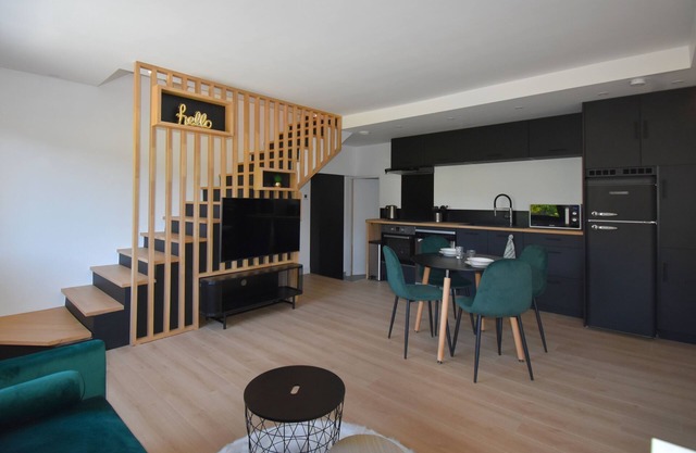 Le Black Bulle apartment in Le Bourget du Lac