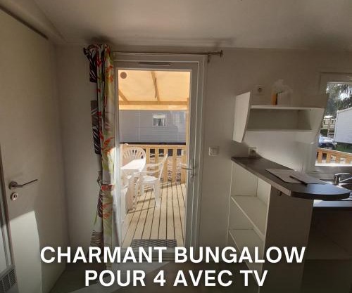 Le C24 - Charmant bungalow tout équipé pour 4 avec TV