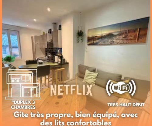 Le Duplex 3 chambres - 1P à 7P - Saint Honore