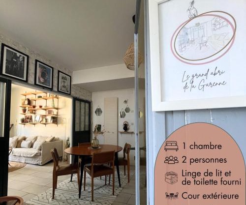 Le grand abri de la Garenne - Séjour cosy à Blois