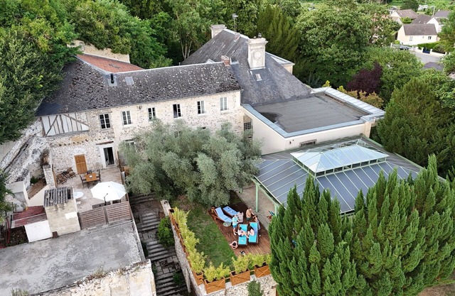 Le Joli Logis du Château-Havre de Paix-3Ha 3Mn from Giverny-Pool-Spa-Fitness