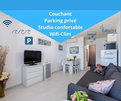 Le Marineland clim Parking Privé Proche Centre Casino et palais des congrès