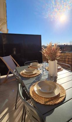 LE NID DU TEICH Duplex COSY ET CENTRAL A 5 MINUTES DE LA GARE