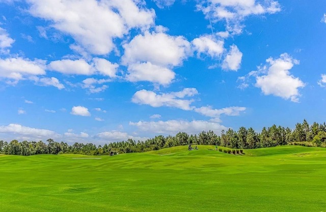 Legends Golf Resort overlooking 17th green.
