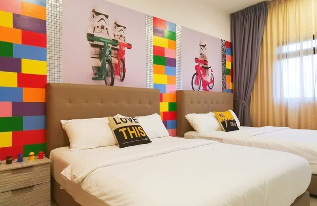 Legoland Medini (8pax) WIFI @ JB City Homestay