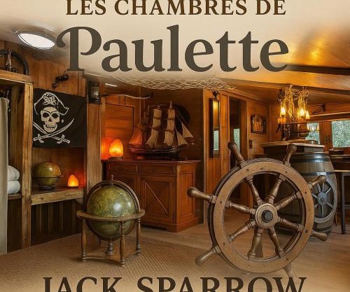 Les Chambres de Paulette Chambres à Thème Jack Sparrow