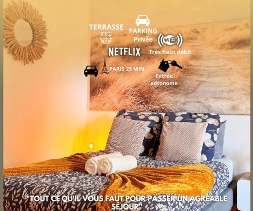 LES DUNES Studio Ideal couple,solo,famille&pro