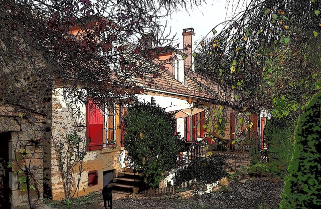Les Eaux Calmes, three guest rooms in Burgundy