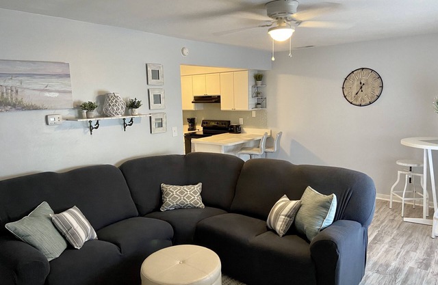 Located right outside of the Vibe District at the Virginia Beach Oceanfront