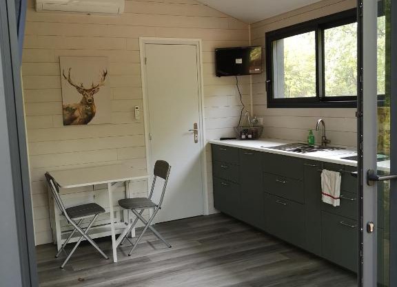 Lodge avec terrasse