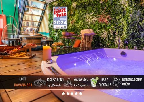 Loft "Havana Spa" Cuba Jacuzzi Sauna Bar à cocktails